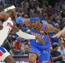 Los Thunder: imbatibles y en su mejor versión tras aplastar a Detroit, 103-119