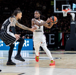 Un tapón decide la victoria del ASVEL sobre la Virtus Bolonia, 87-85