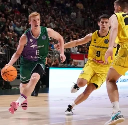 El Unicaja Málaga se asegura la primera posición de su grupo, 88-65