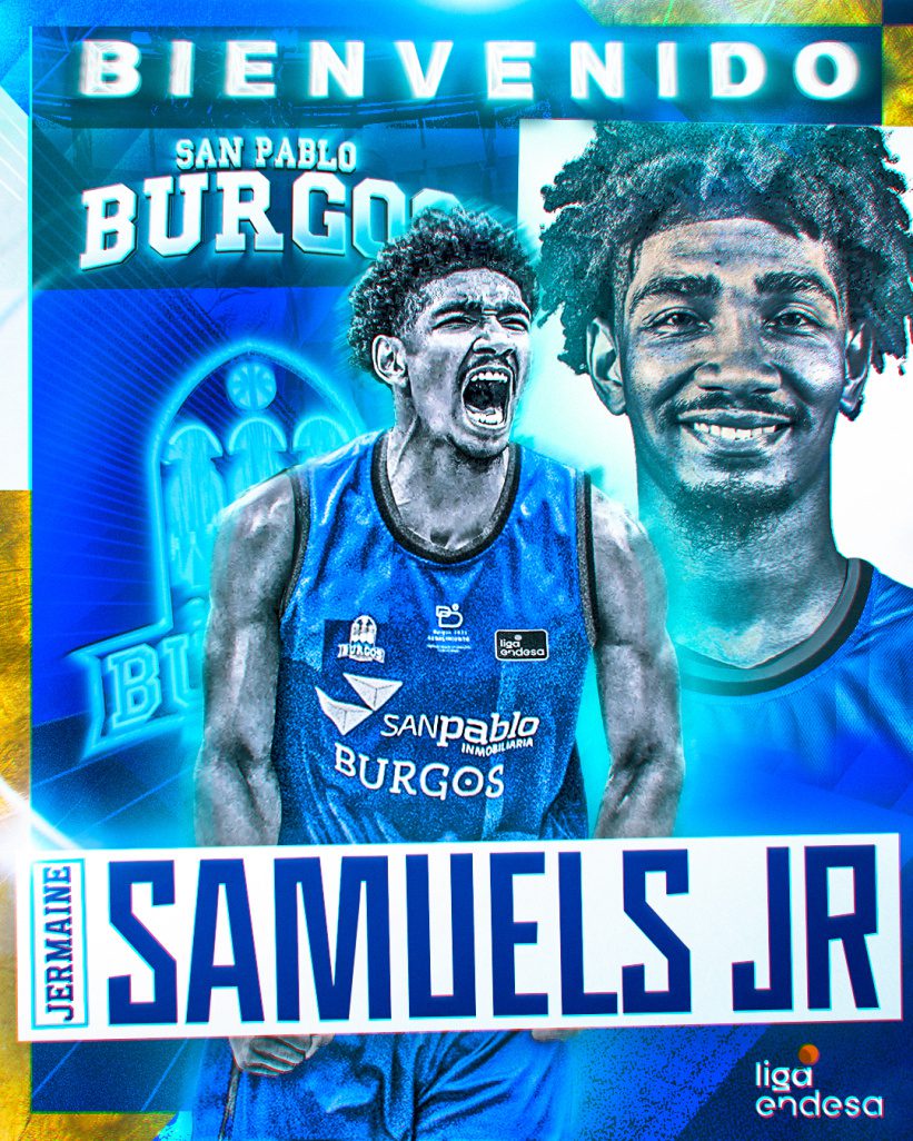 Jermaine Samuels Jr., calidad para el San Pablo Burgos