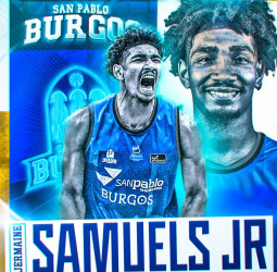 Jermaine Samuels Jr., calidad para el San Pablo Burgos