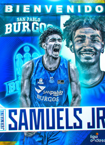 Jermaine Samuels Jr., calidad para el San Pablo Burgos
