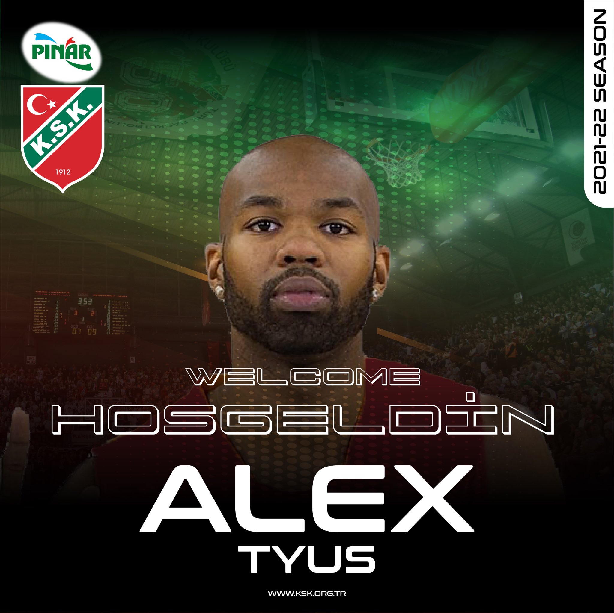 El Pinar Karsiyaka anuncia el fichaje de Alex Tyus