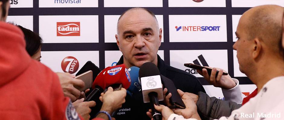 Laso: “Es muy importante hacer un partido en el que seamos el Real Madrid”