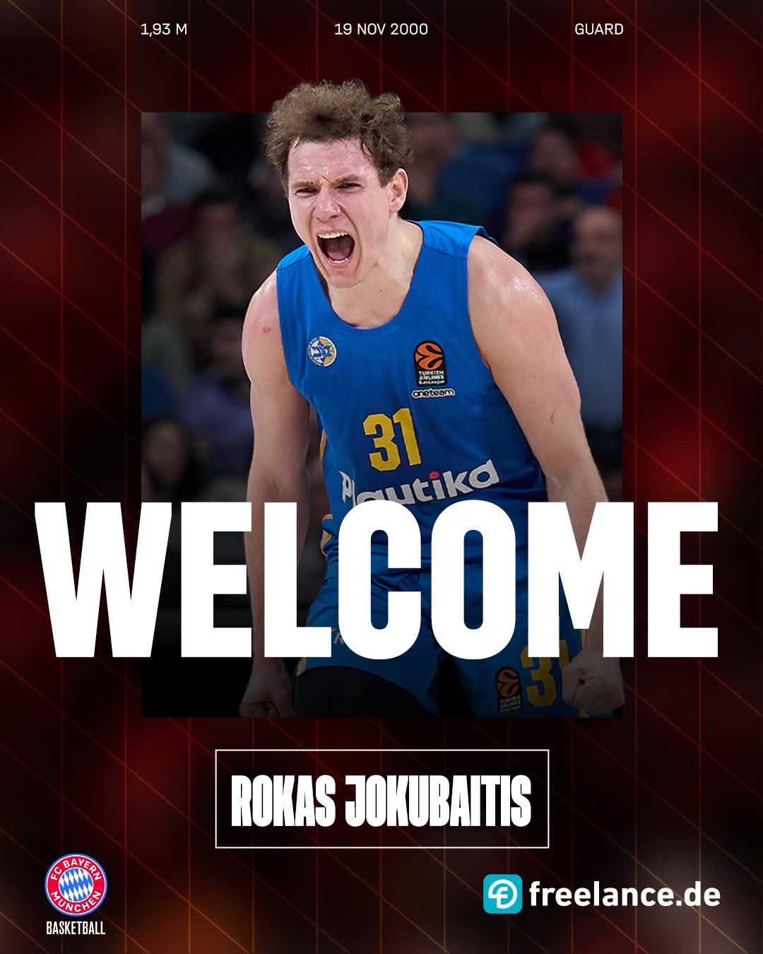 Bayern Múnich firma a Rokas Jokubaitis hasta 2028