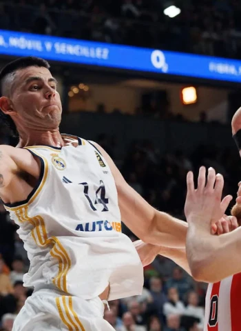 Real Madrid se mantiene firme y vence al Olympiacos, 90-85
