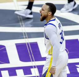 Curry revienta el sueño de los Kings (120-100) [3-4]