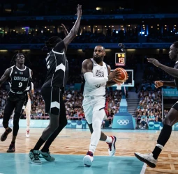 Estados Unidos domina a Sudán del Sur, 103-86