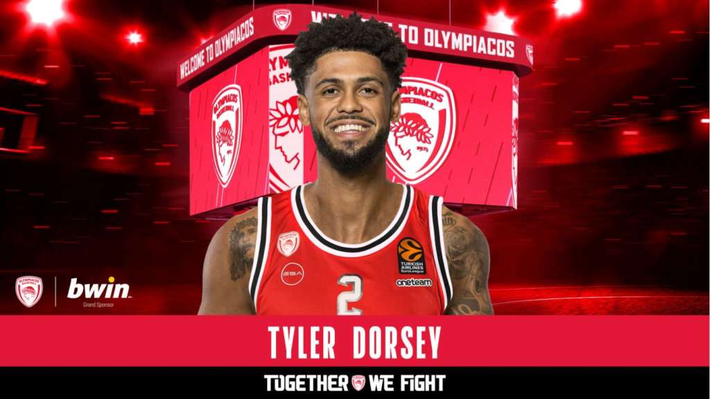 Tyler Dorsey, nuevo jugador del Olympiacos