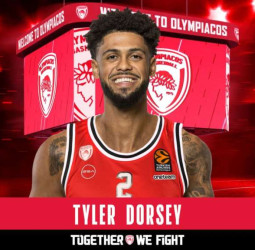 Tyler Dorsey, nuevo jugador del Olympiacos