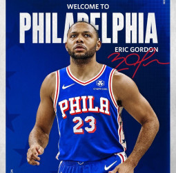 Los Philadelphia Sixers anuncian el fichaje de Eric Gordon