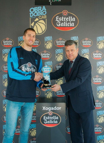 Matt Thomas, elegido Jugador Estrella Galicia del mes de octubre