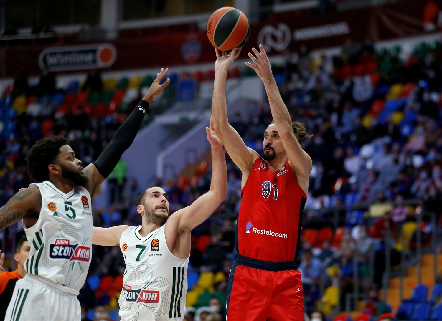 Shved lidera la victoria del CSKA ante el Panathinaikos (97-77)