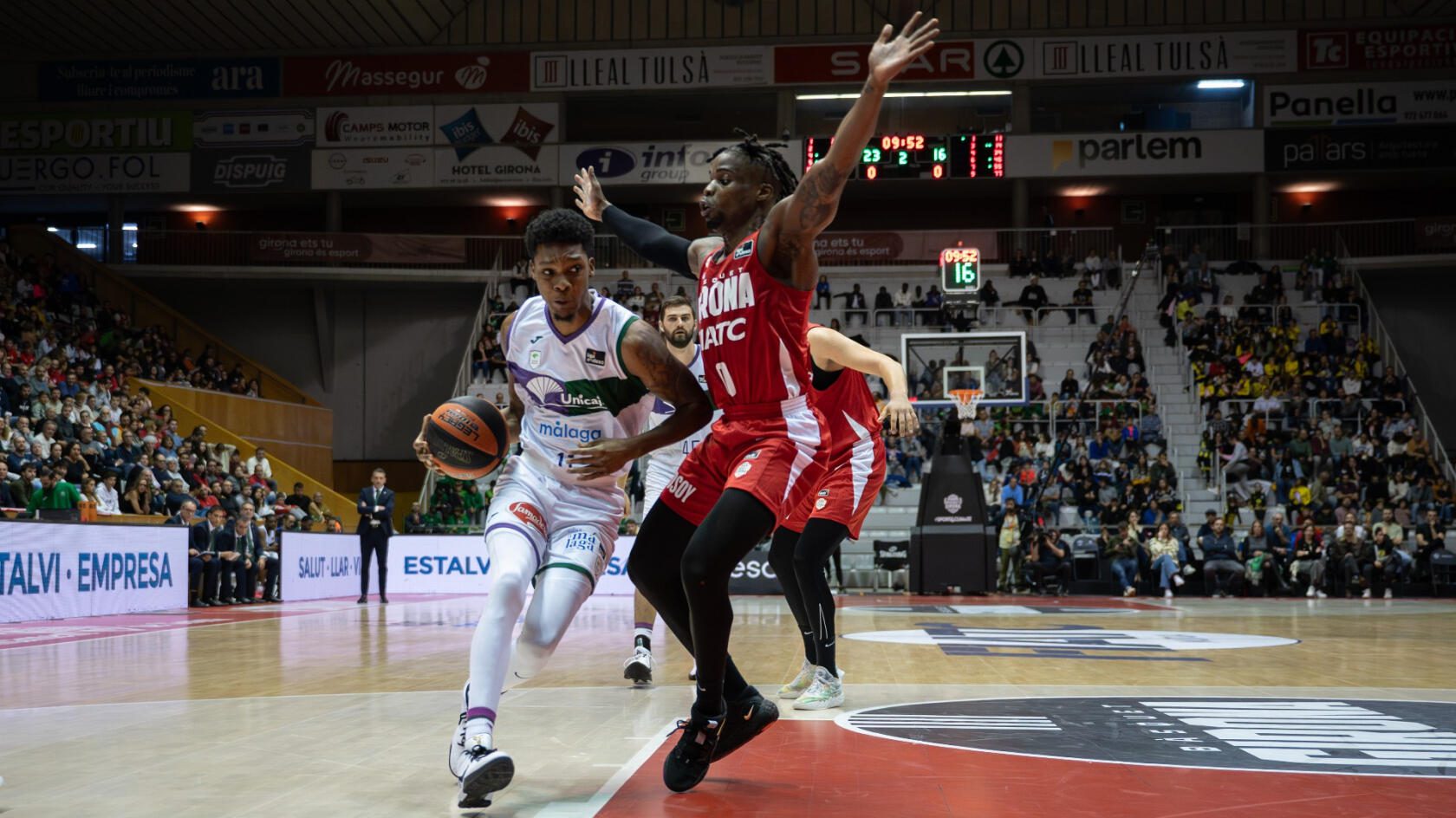 Un renovado Bàsquet Girona reta al Unicaja en Fontajau