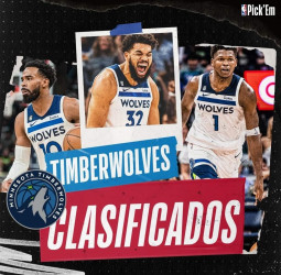 Minnesota Timberwolves arrasa para completar el cuadro de playoffs, 95-120