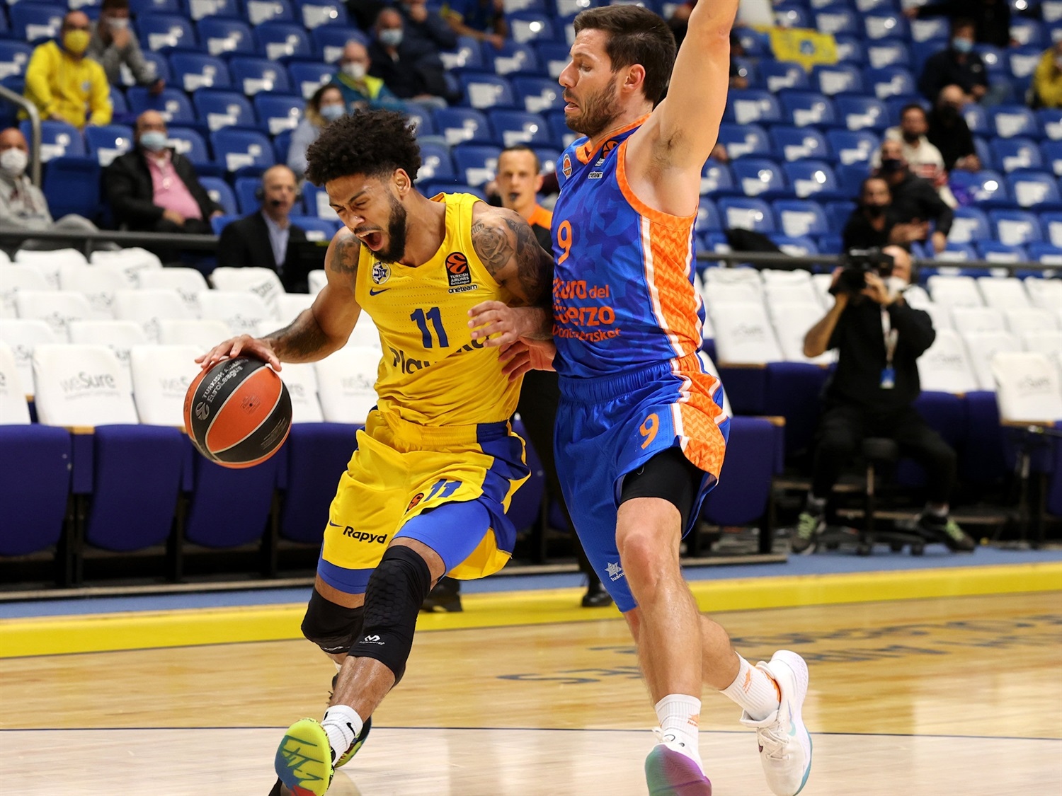 Derrota del Valencia Basket en Tel Aviv (84-72)