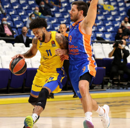 Derrota del Valencia Basket en Tel Aviv (84-72)
