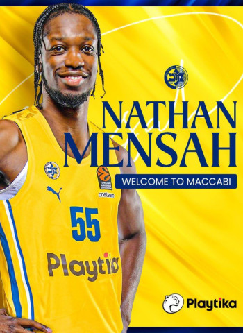 El Maccabi anuncia el fichaje de Nathan Mensa