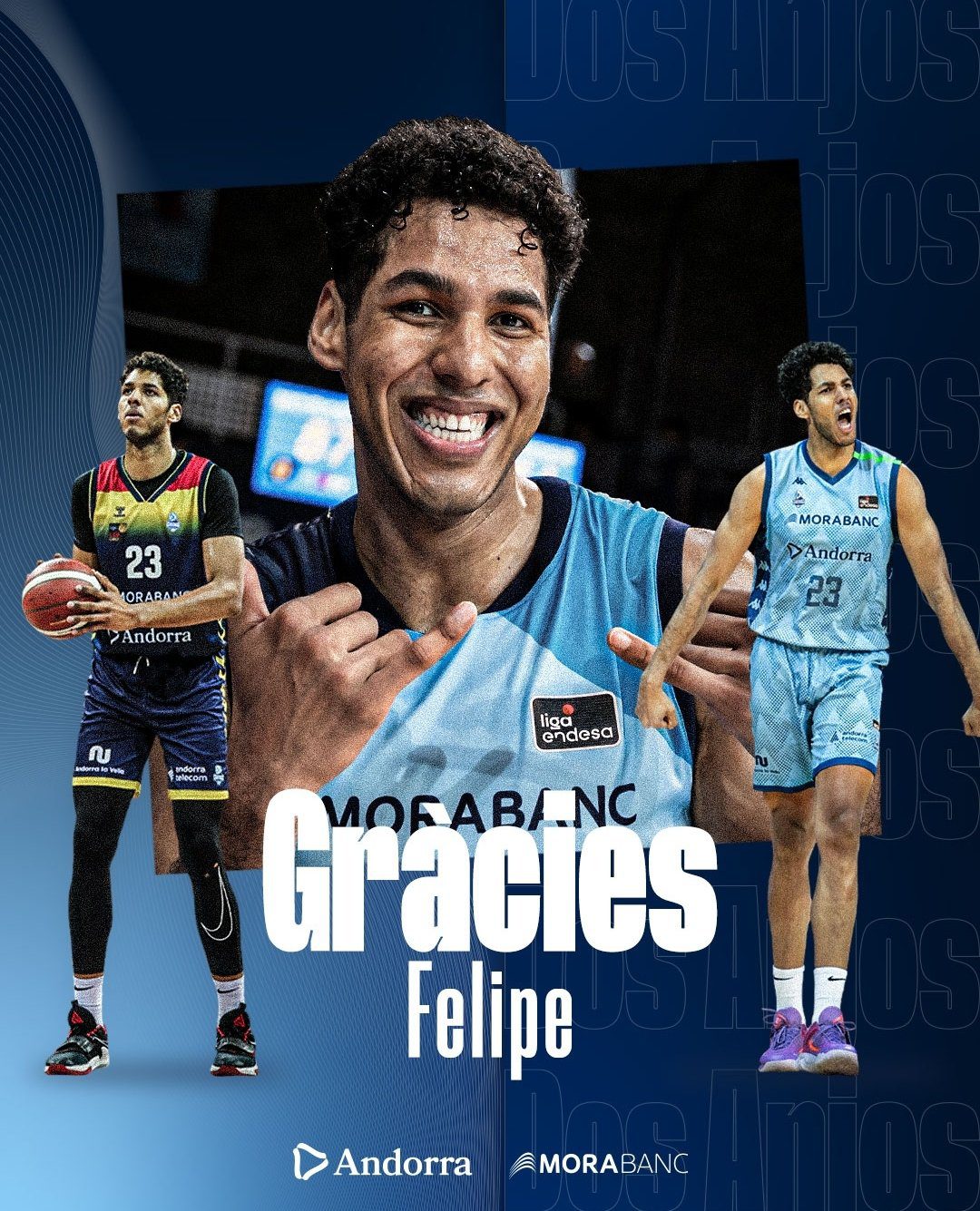 Felipe dos Anjos se despide de Andorra y suena para el Monbus Obradoiro