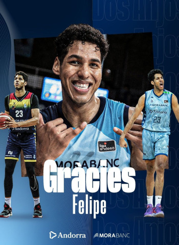 Felipe dos Anjos se despide de Andorra y suena para el Monbus Obradoiro