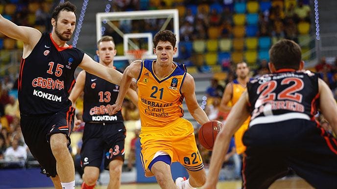 El invicto Herbalife Gran Canaria visita al Cedevita con la baja de Báez