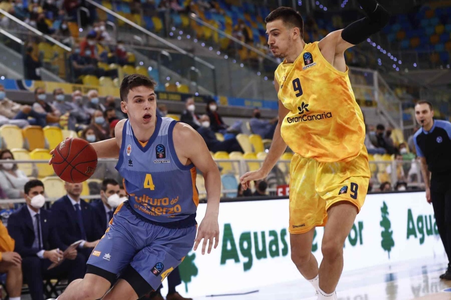 La racha europea del Valencia se corta en la prórroga en Gran Canaria (91-90)
