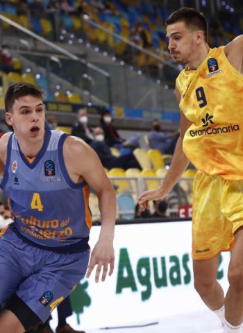 La racha europea del Valencia se corta en la prórroga en Gran Canaria (91-90)