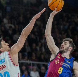 El Barcelona resurge ante el Río Breogán con un deslumbrante Sarr, 102-79