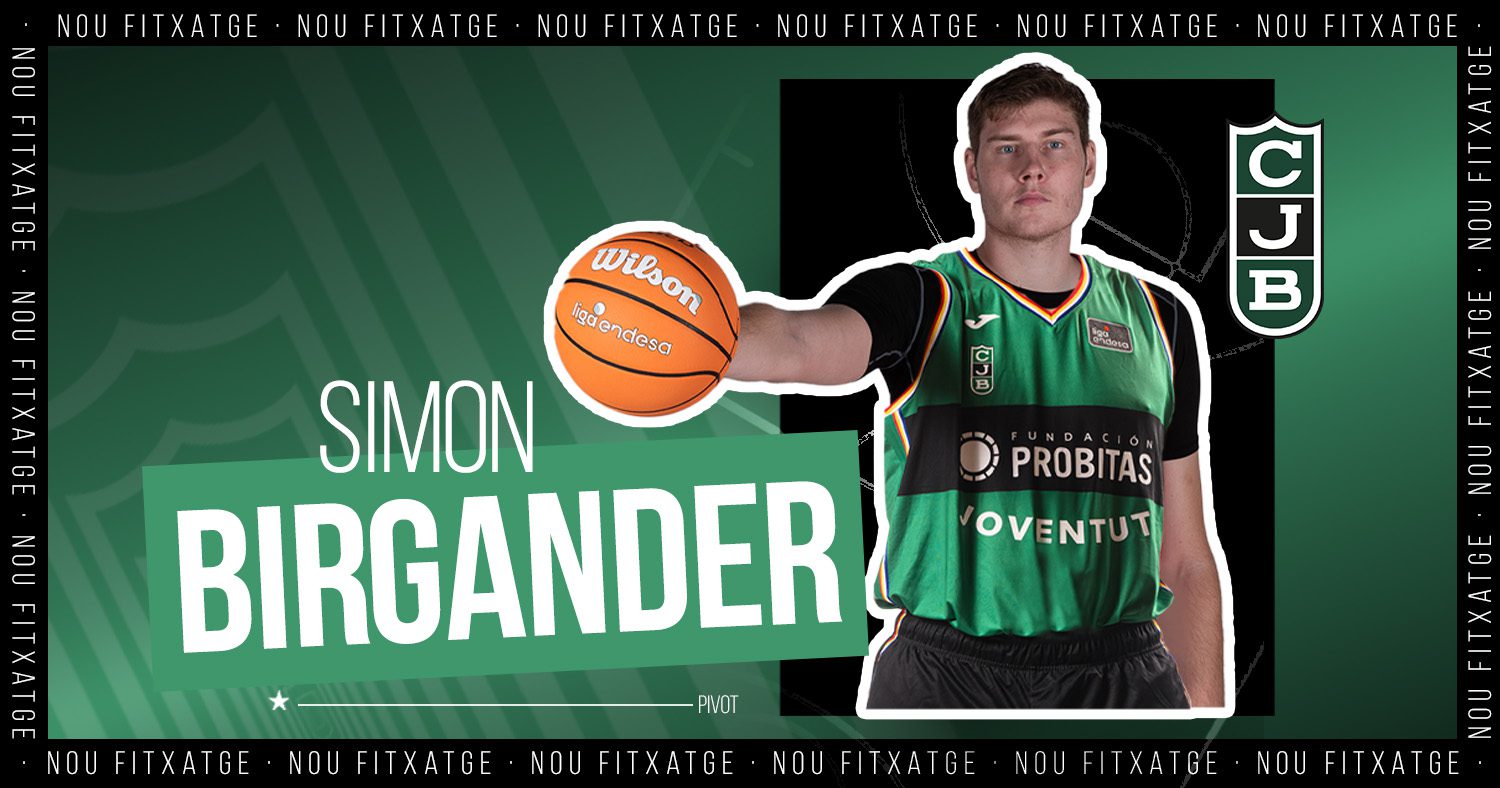 Simon Birgander vuelve al Joventut