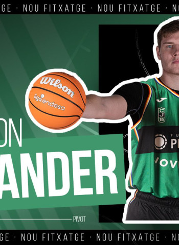 Simon Birgander vuelve al Joventut
