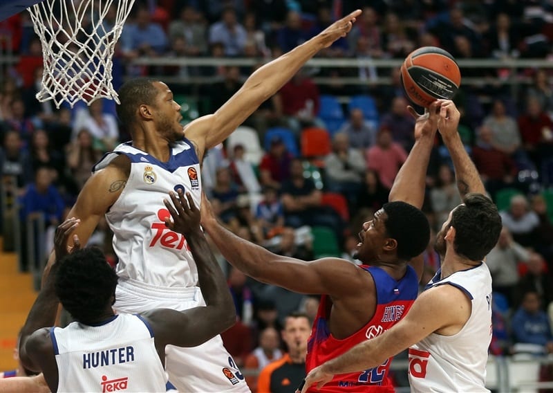 El Madrid tuvo la victoria en su mano en Moscú (91-90)