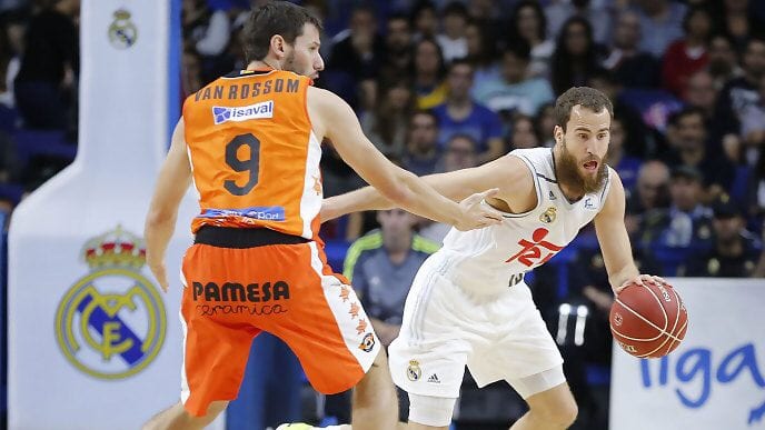 Sergio Rodríguez, baja de última hora para el partido contra Valencia
