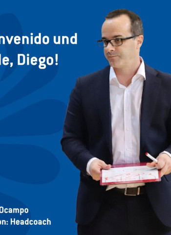 El entrenador ourensano Diego Ocampo ficha por los Fraport Skyliners