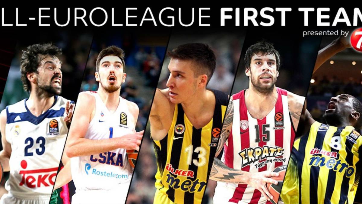 Sergio Llull y Ayón entran en los mejores quintetos de la Euroliga