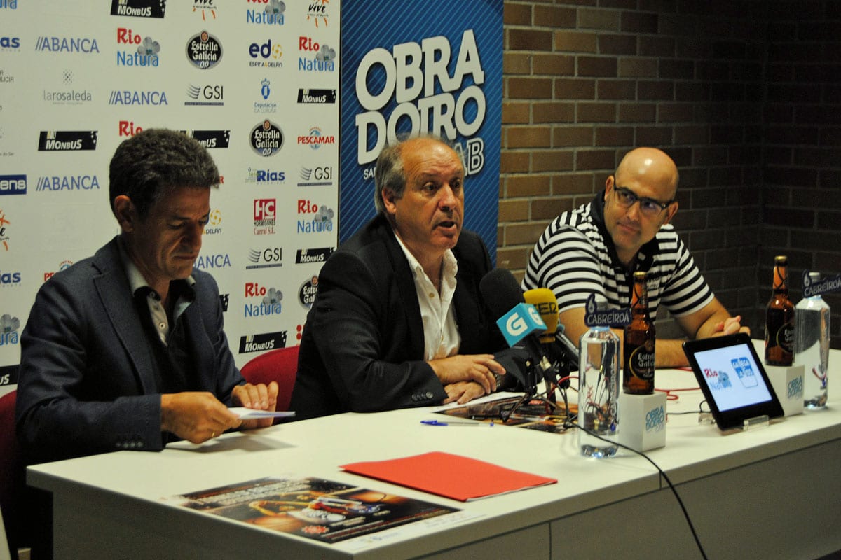 José García: ”Es un orgullo que se dispute en Cerceda un partido de este nivel entre el Rio Natura Monbus Obradoiro y el FC Porto”
