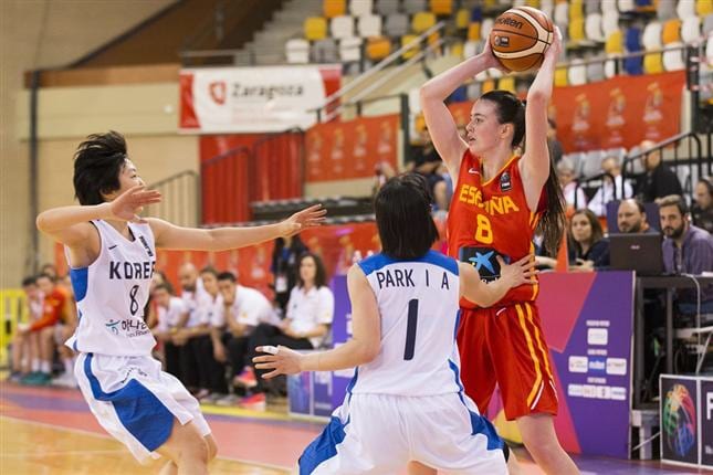 U17 Femenina: Una España inteligente y solidaria se mete en cuartos (78-44)