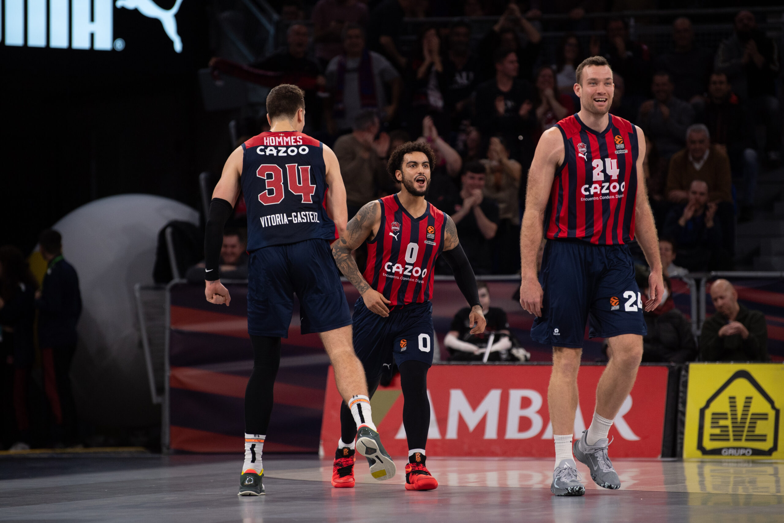 Cazoo Baskonia vence al Real Madrid para dormir líder de la Euroleague, 92-86