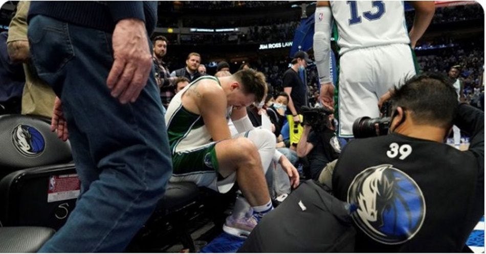 La rodilla de Luka Doncic hace saltar las alarmas en los Dallas Mavericks