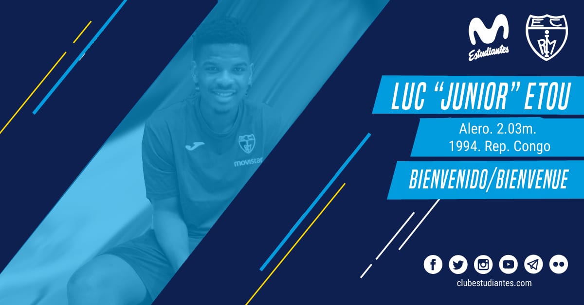 Junior Etou, refuerzo para Movistar Estudiantes