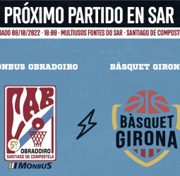 El Monbus Obradoiro repite este fin de semana en la Caldeira para recibir al Bàsquet Girona de Marc Gasol