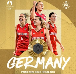 España se queda con la plata, Alemania campeona olímpica en el 3x3 femenino