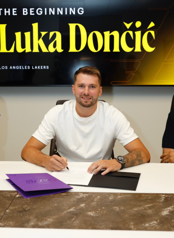 Luka Doncic sella su futuro con los Lakers con una histórica extensión de contrato