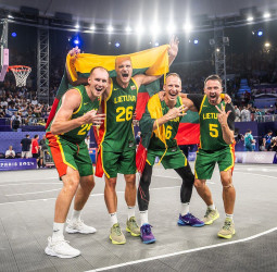 Lituania, bronce en el 3x3 masculino