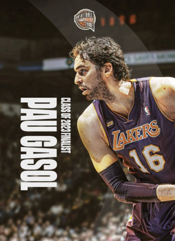 Pau Gasol, finalista para entrar en el Hall of Fame en 2023