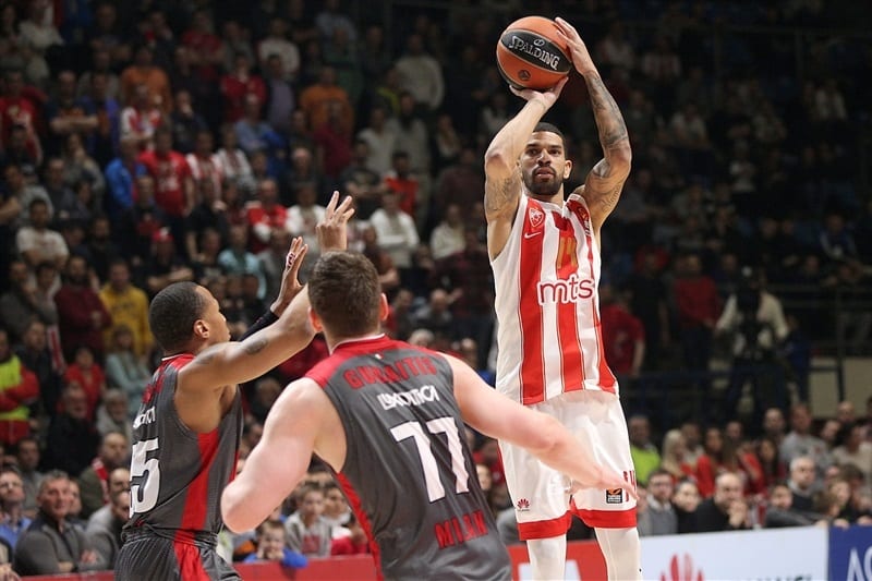 El Armani Milán sigue sin saber lo que es ganar al Estrella Roja (100-89)