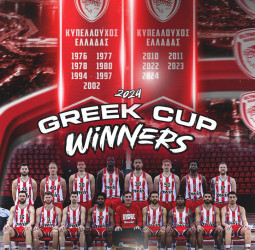Olympiacos logra una exitosa defensa del título en la Copa Griega