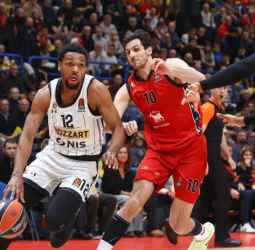 Partizan logra una gran victoria en Milán, 70-90