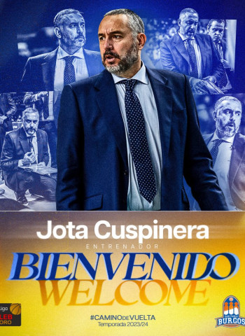 Jota Cuspinera, nuevo entrenador del Longevida San Pablo Burgos