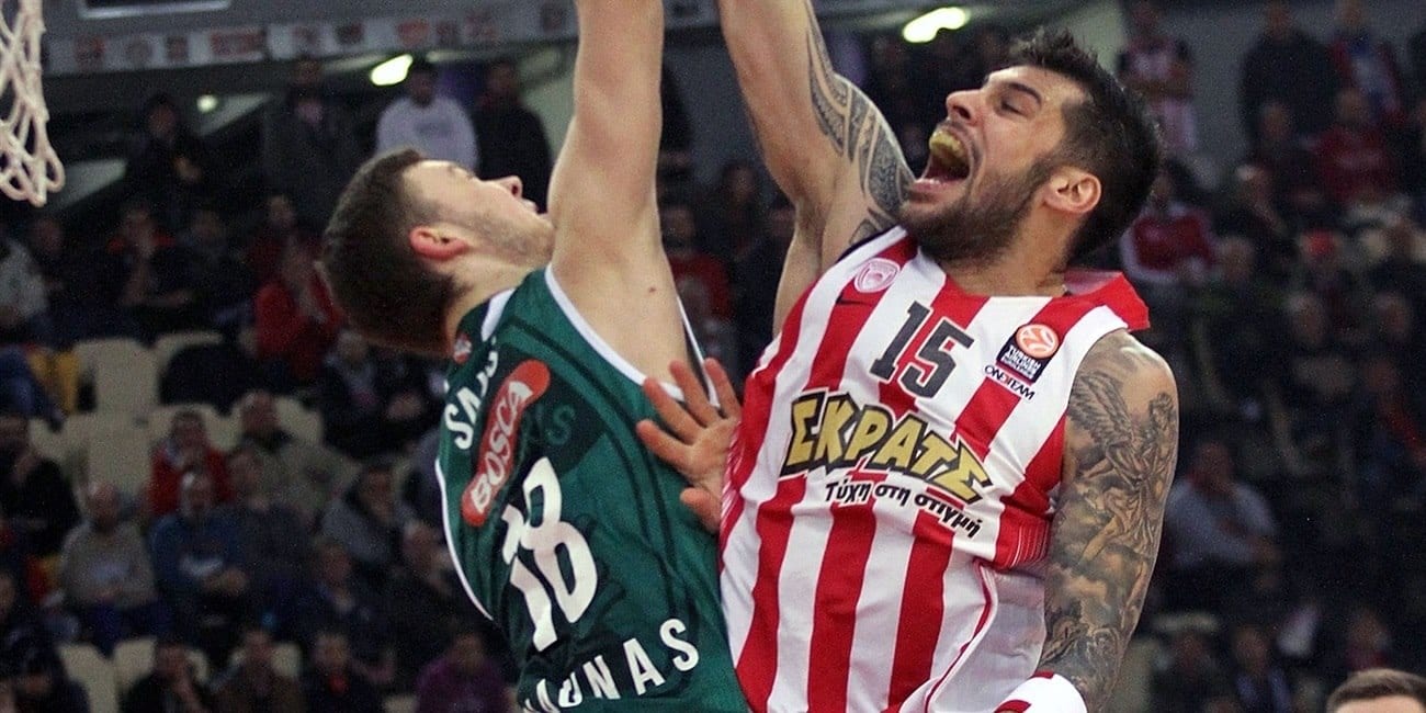 El Olympiacos no se quiere perder “la fiesta” por los playoff (74-59)