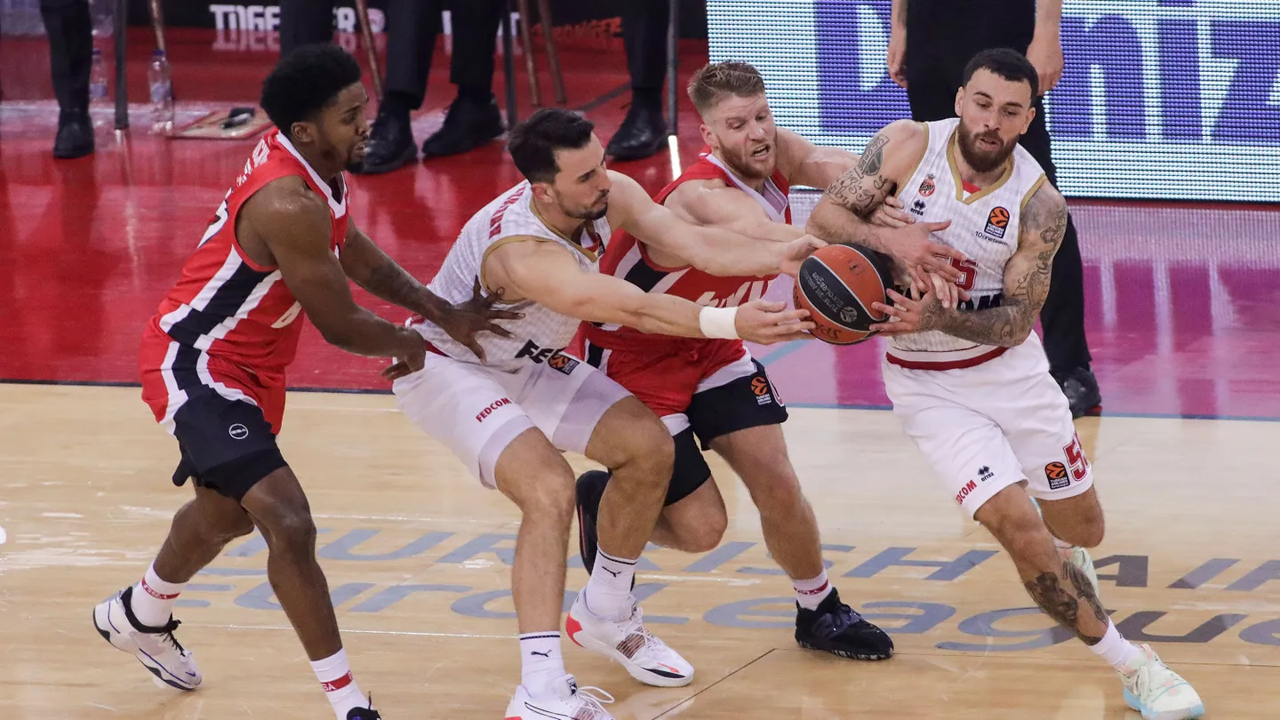 [1-1] El Mónaco empata la serie destruyendo al Olympiacos (72-96)